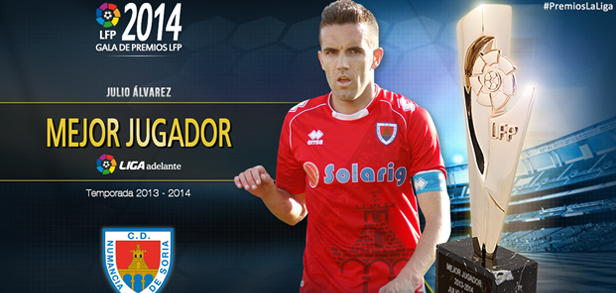 Julio Álvarez premiado en la LFP